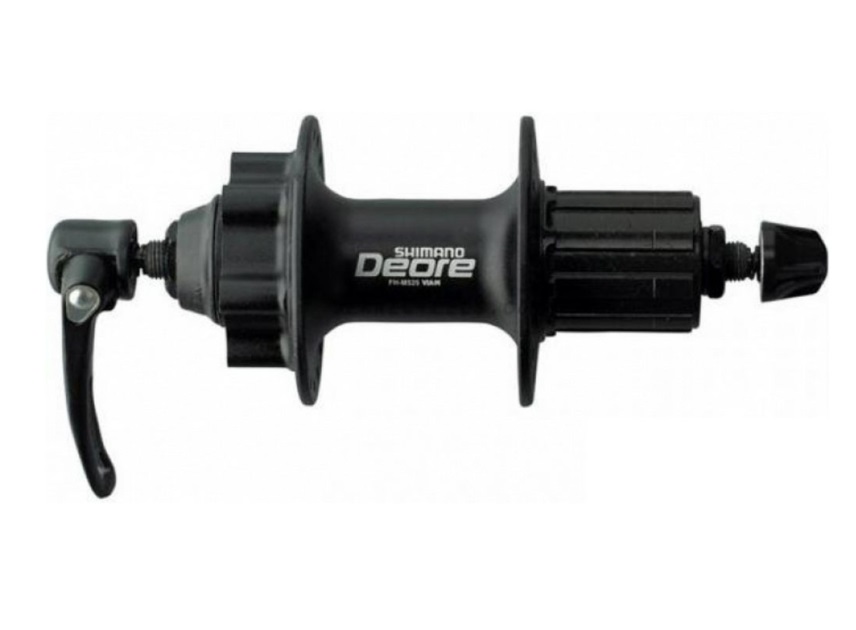 

Втулка задняя SHIMANO Deore M525A (36) 8/9, Черный, Deore M525A