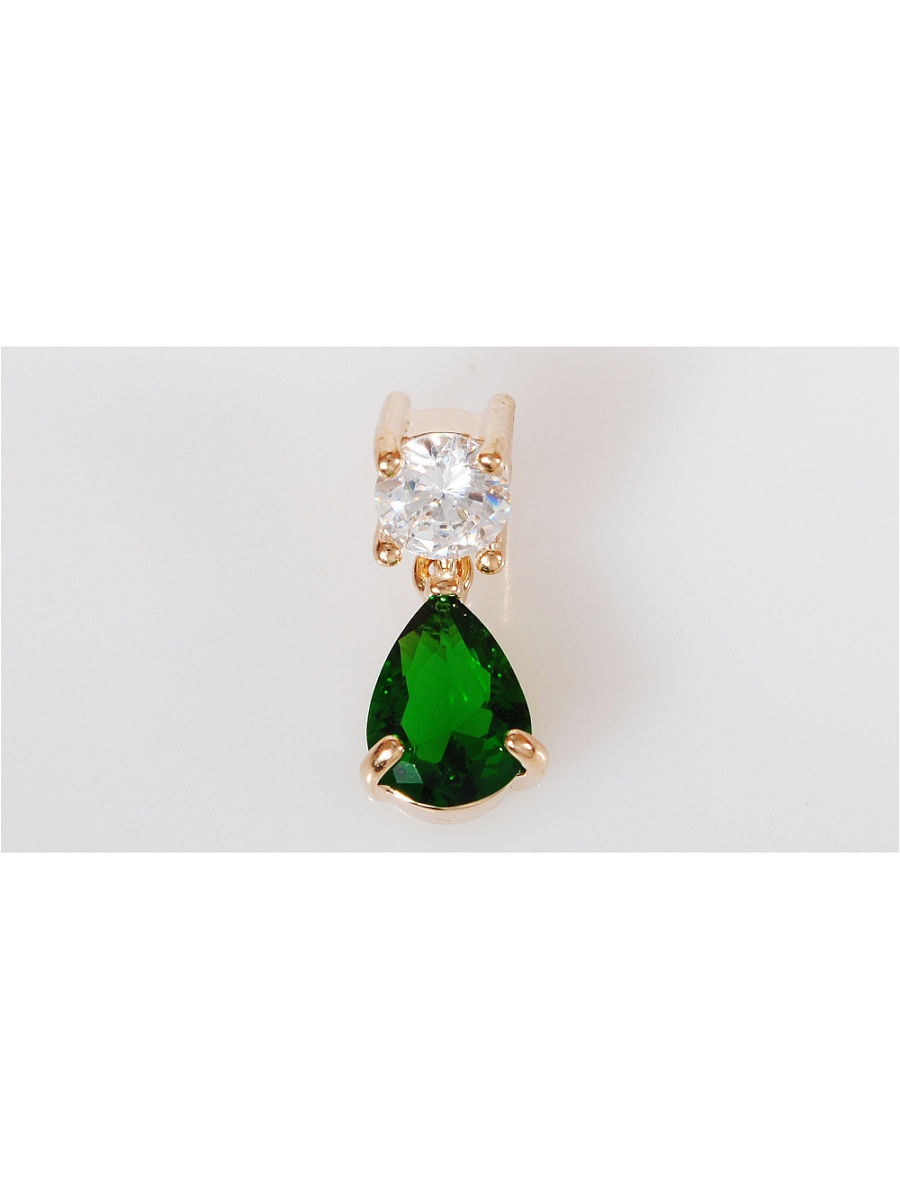 

Кулон из бижутерного сплава Lotus Jewelry 393P-039Gcz, фианит, 393P-039Gcz