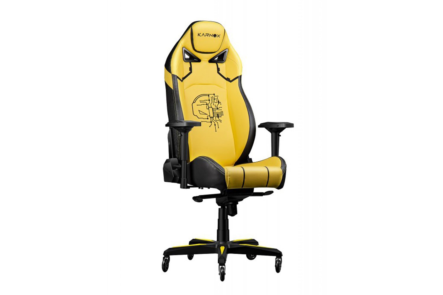 

Игровое кресло KARNOX Gladiator Cybot Edition, Черный;желтый