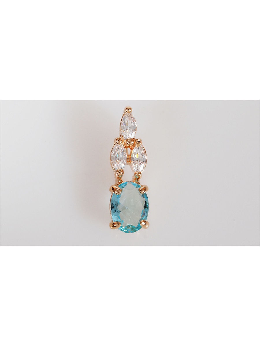 

Кулон из бижутерного сплава Lotus Jewelry 393P-050Blcz, фианит, 393P-050Blcz