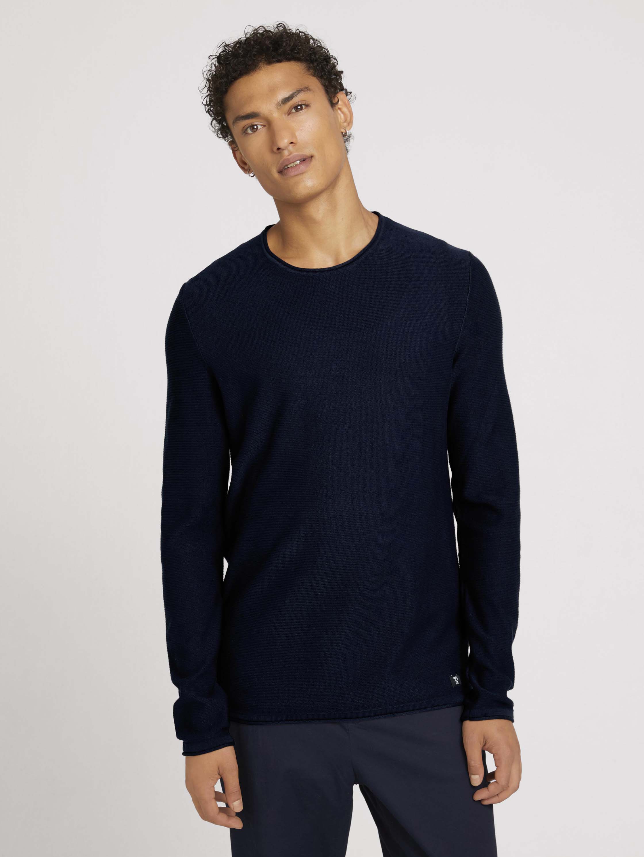 

Джемпер мужской TOM TAILOR 1027167 синий XXL, 1027167