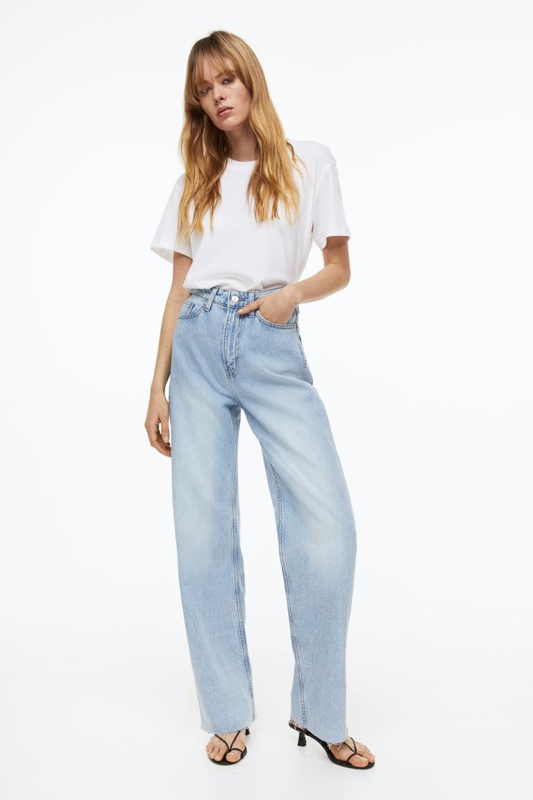 

Джинсы женские H&M 1067430019 синие 58 IT (доставка из-за рубежа), Синий, 1067430019
