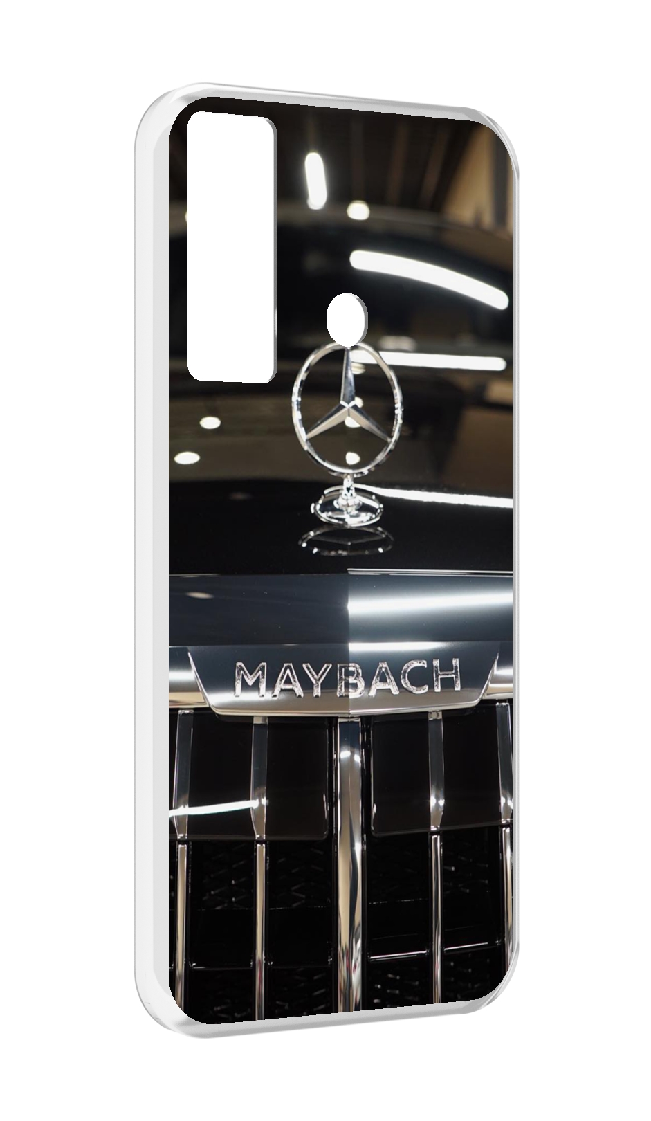 

Чехол Mypads Maybach 2 Для Tecno Camon 17, Прозрачный, Tocco