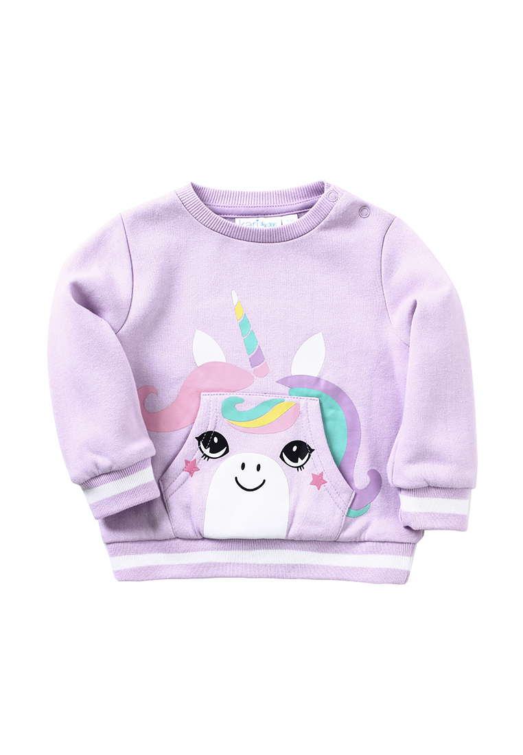 

Комплект одежды Kari baby SS22B061A0402 цв. фиолетовый р. 80, SS22B061A0402
