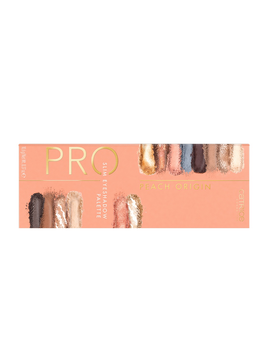 

Тени для век CATRICE,Pro Slim Eyeshadow Palette, Peach Origin, 010 Golden Afterglow,10,6 г