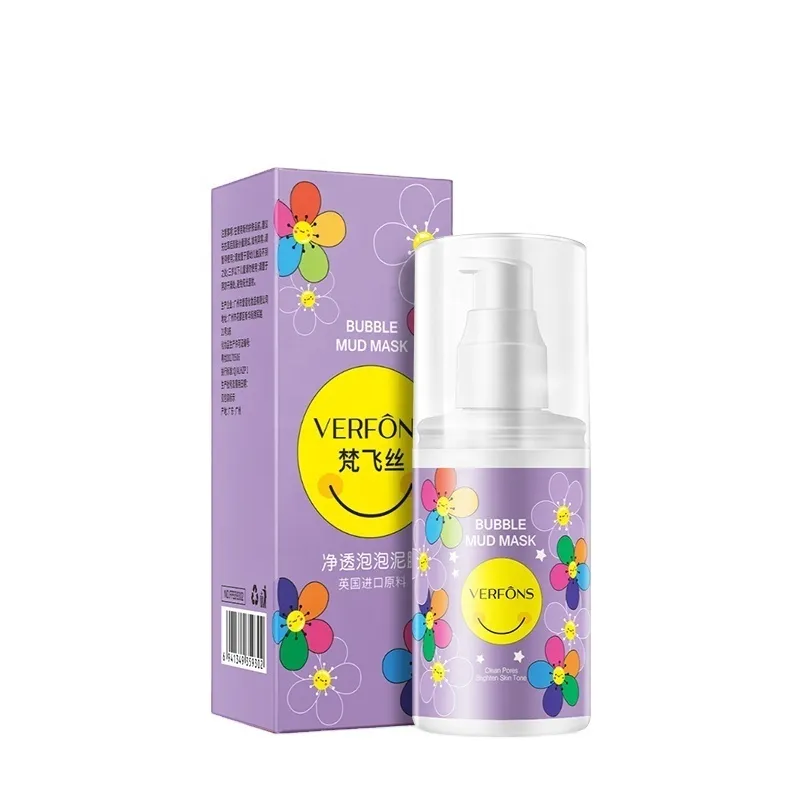 

Очищающая пузырьковая маска для лица с глиной VERFONS Bubble Mud Mask 50 г