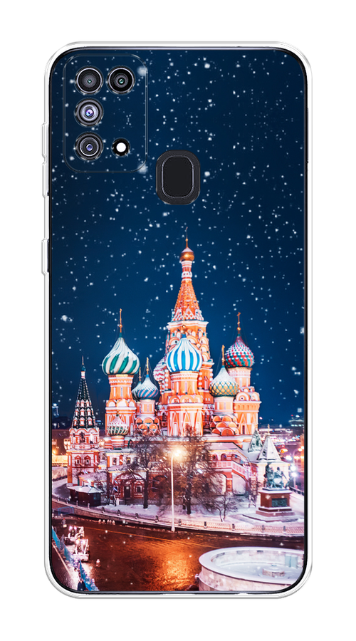 

Чехол на Samsung Galaxy M31 "Москва 1", Коричневый;синий;белый, 2100750-1