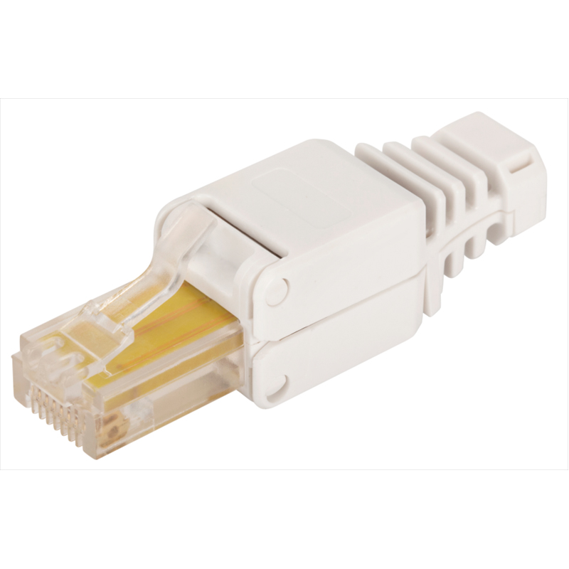 Коннектор Lanmaster RJ-45 вилка-вилка м LAN-TMP-U5E-WH белый 1143₽