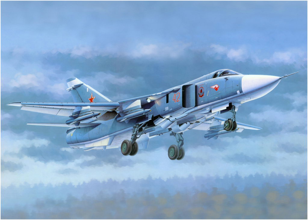 

Картина на холсте с подрамником ХитАрт Советский самолет 100x73 см, 2881