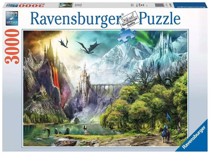 фото Пазл ravensburger царство драконов 3000, арт16462