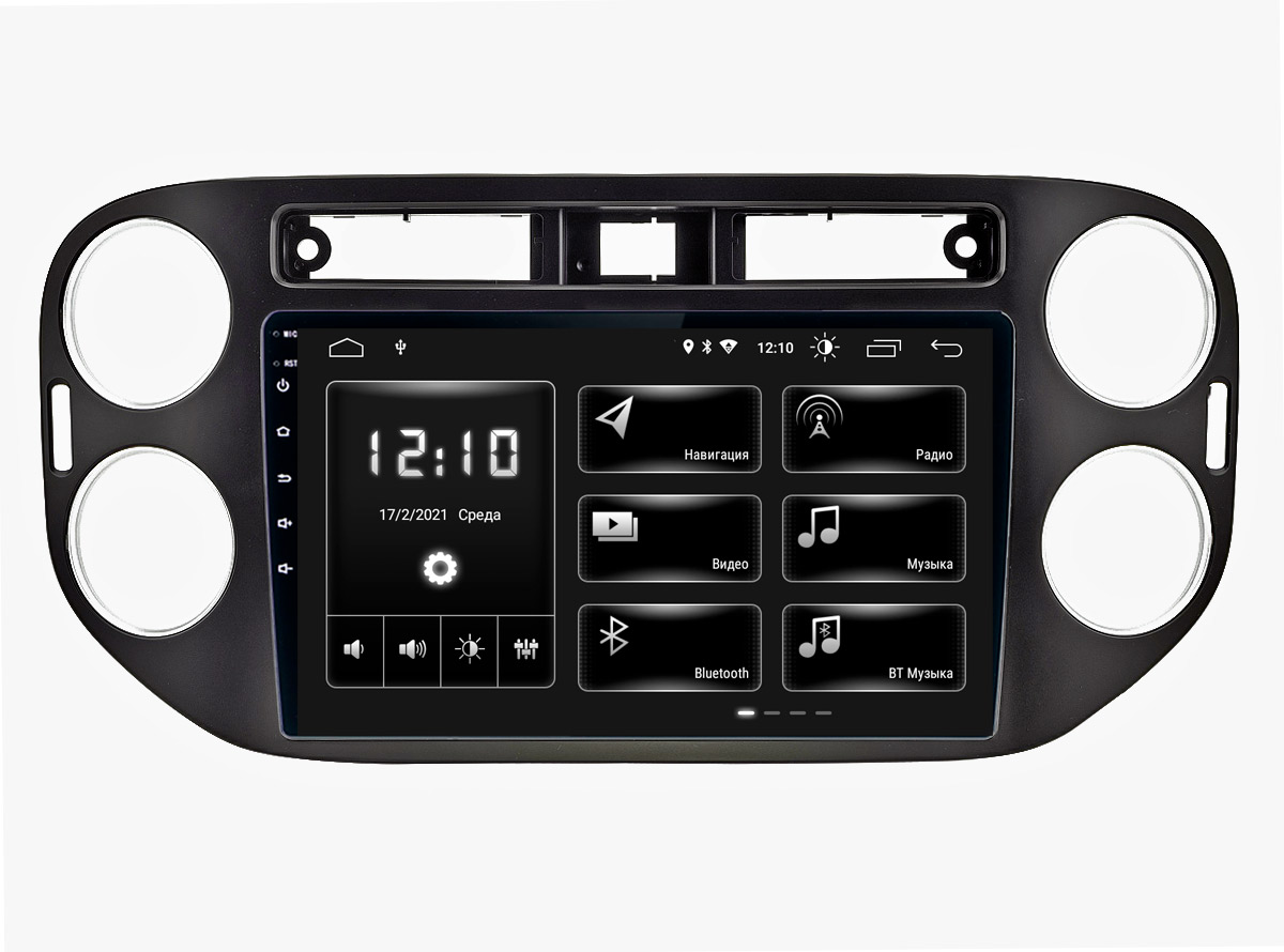 

Штатная магнитола Incar DTA-8606 для VW Tiguan 11-14 бел./цв. MFD black DSP 9", Volkswagen
