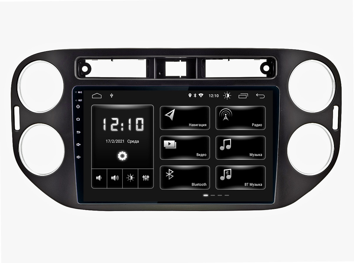 

Штатная магнитола Incar DTA-8607 для VW Tiguan 14-16 black (Android 10) DSP, 9", Volkswagen