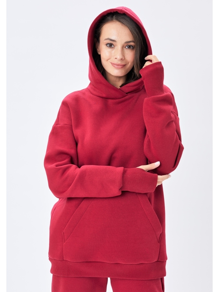 

Худи женское HIGH TEMP 1037F4 бордовое 42-44 RU, Бордовый, 1037F4