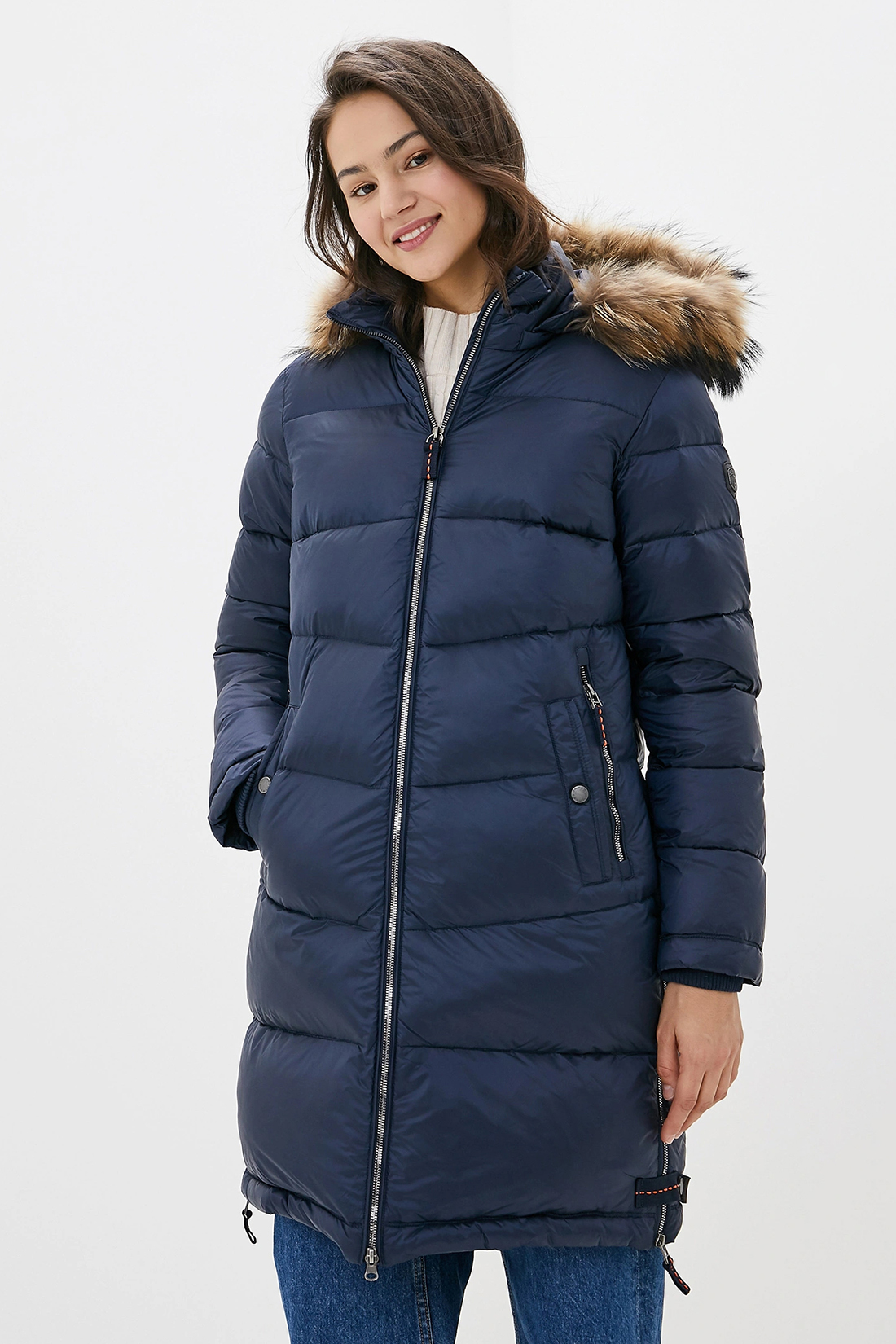 

Куртка женская Baon B009560 синяя XL