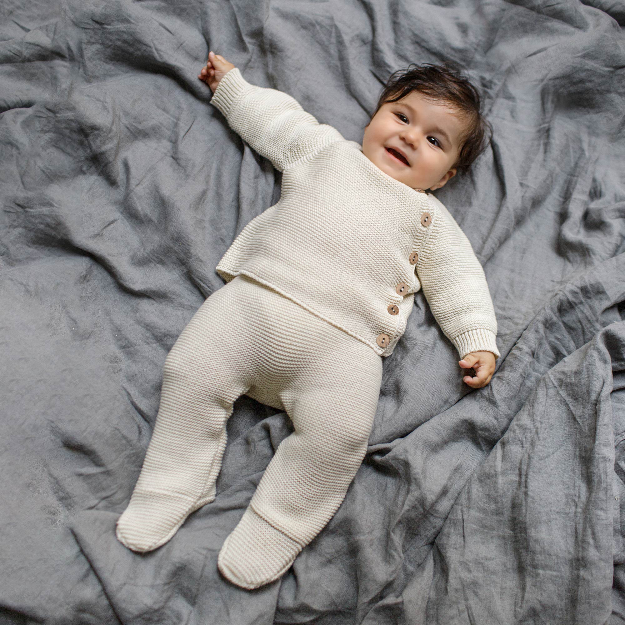 Костюм классический Amarobaby AB-OD23-PLS11, Молочный, 62