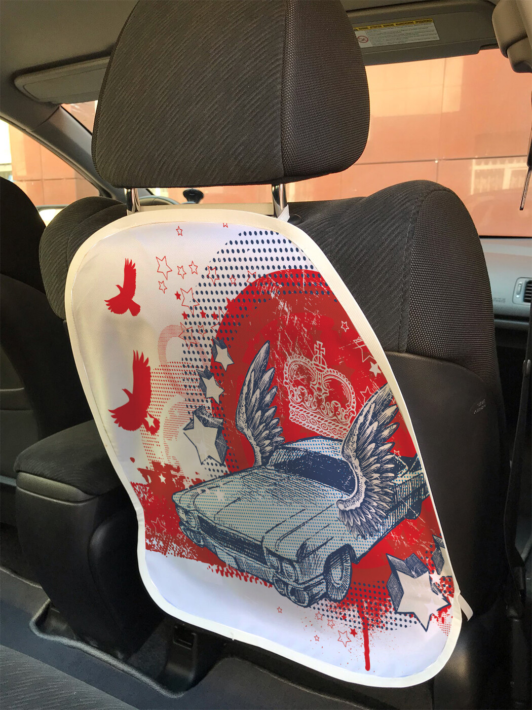 

Накидка на спинку сиденья JoyArty Королевское авто, 45х62, Королевское авто