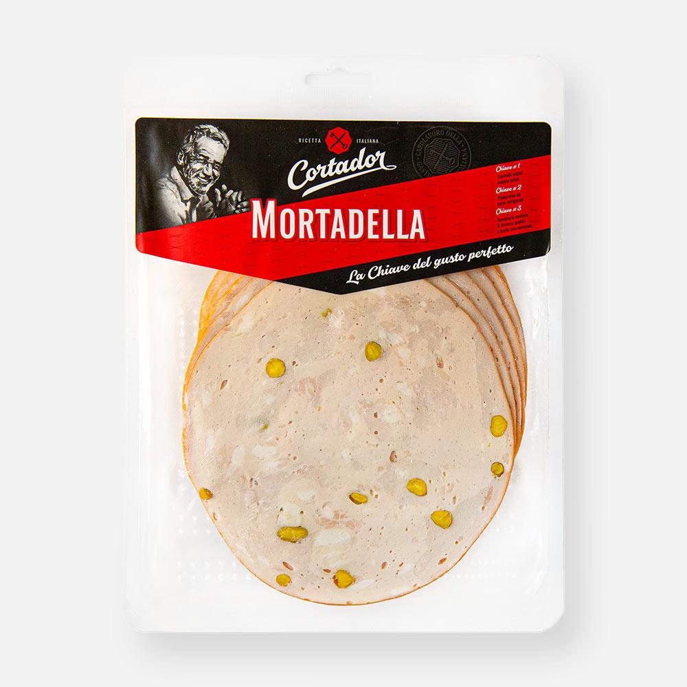 Колбаса варёная Cortador Мортаделла, нарезка, 170 г