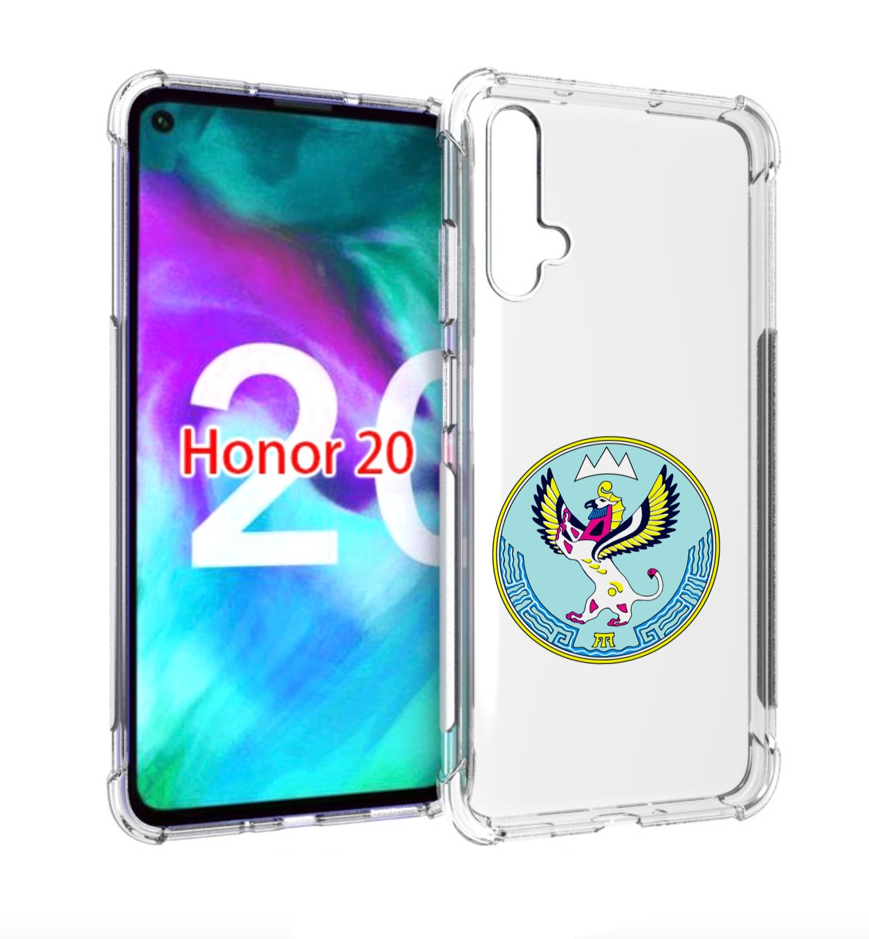 

Чехол бампер MyPads герб-алтаи-горно-алтаиск для Honor, Прозрачный, Tocco