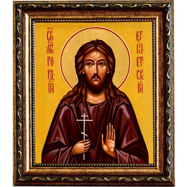 

Горгий (Гордий) Египетский мученик. Икона на холсте.