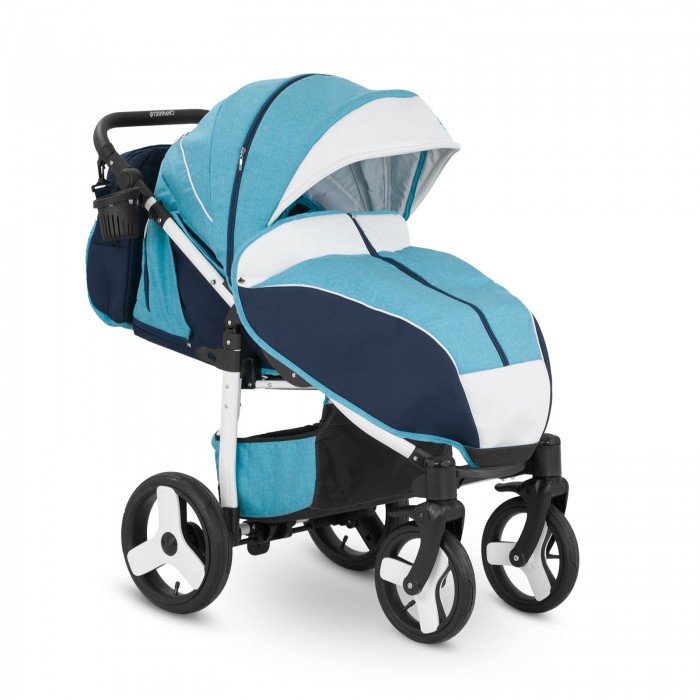 Elf белая рама Бирюзовый меланж