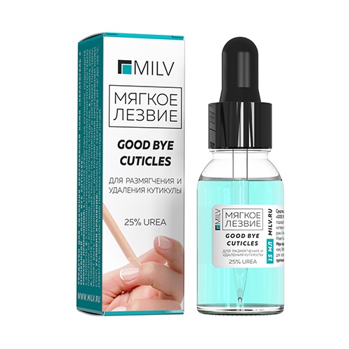 Гель для удаления кутикулы C Мочевиной Milv Good Bye Cuticles 15 мл