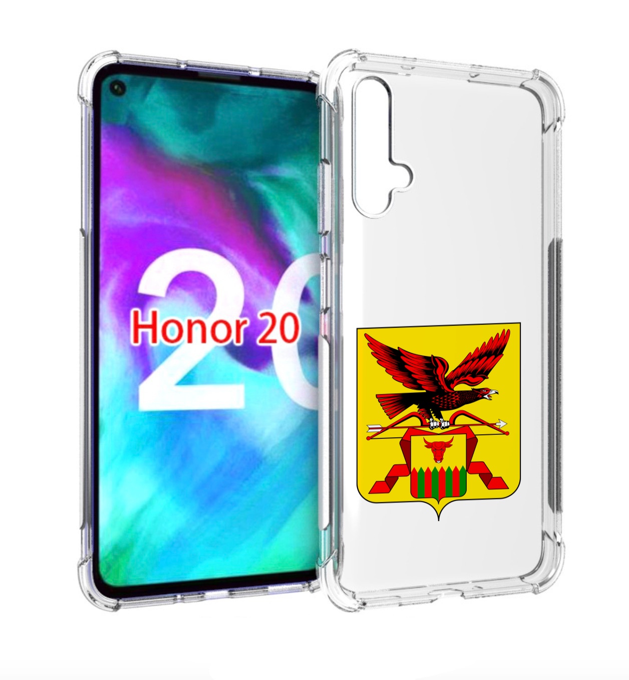 

Чехол бампер MyPads герб-забаикальскии-краи для Honor, Прозрачный, Tocco