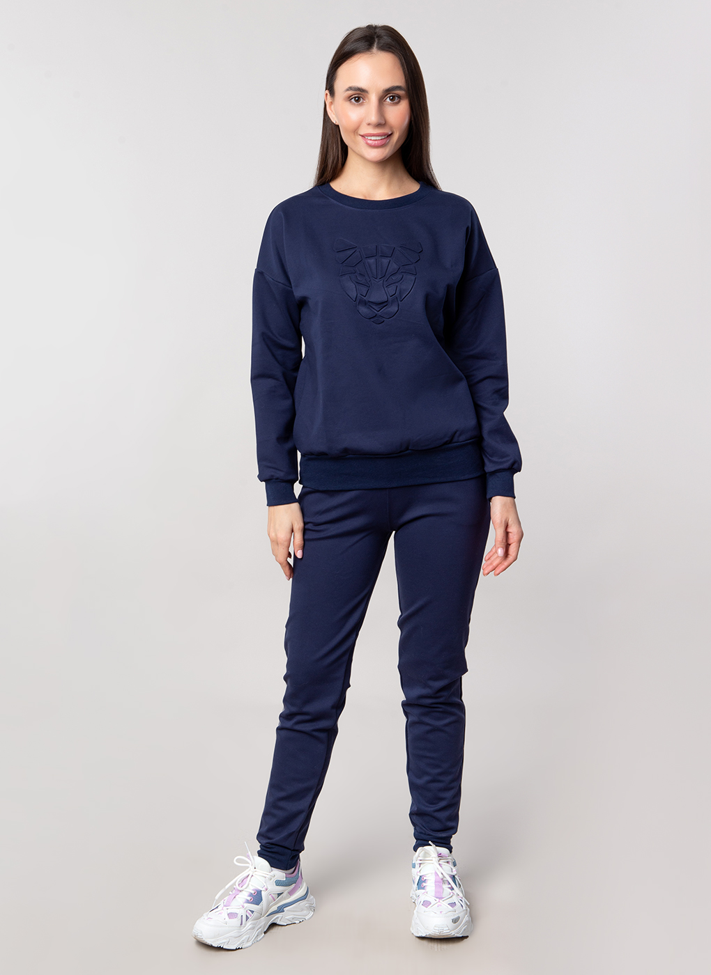 

Костюм женский Каляев 60555 синий 54 RU, 60555