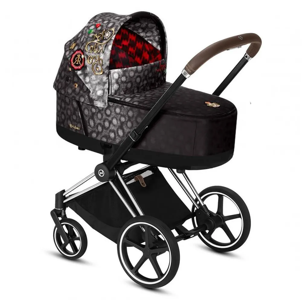 

Коляска для новорожденных Cybex PRIAM III Rebellious шасси Chrome Brown