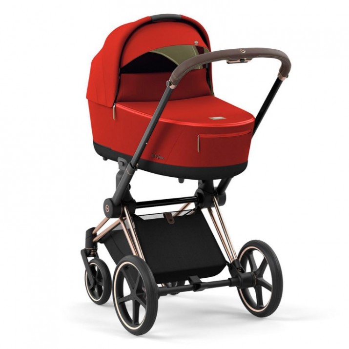 

Коляска для новорожденных Cybex PRIAM IV Autumn Gold шасси Rocegold, PRIAM IV