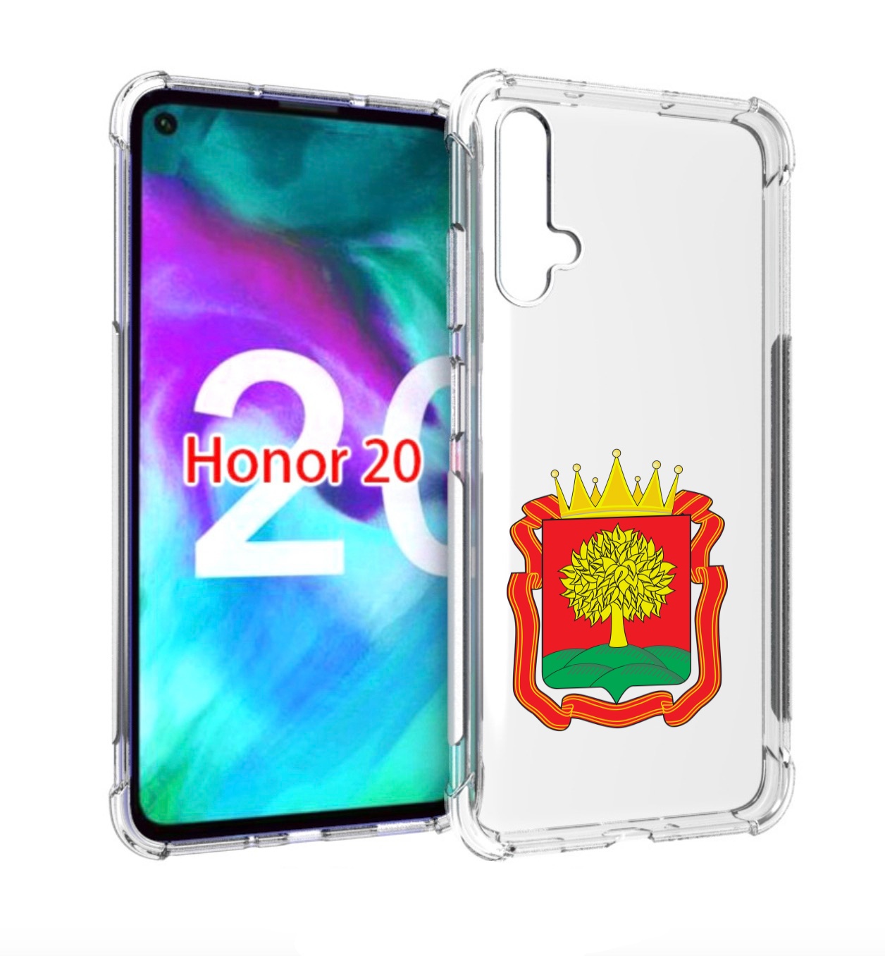 

Чехол бампер MyPads герб-липецкая-область для Honor 20 Honor, Прозрачный, Tocco