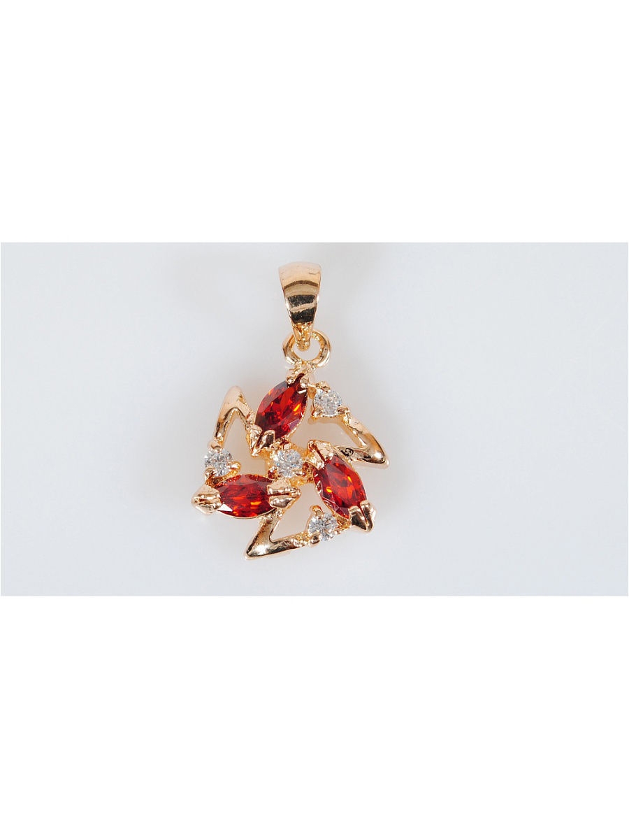 

Кулон из бижутерного сплава Lotus Jewelry 85P-56gn, гранат, 85P-56gn