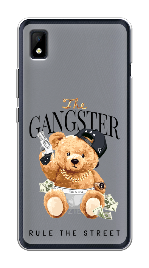 

Чехол на ZTE Blade L210 "The Gangster", Бежевый;серый;черный, 134150-6