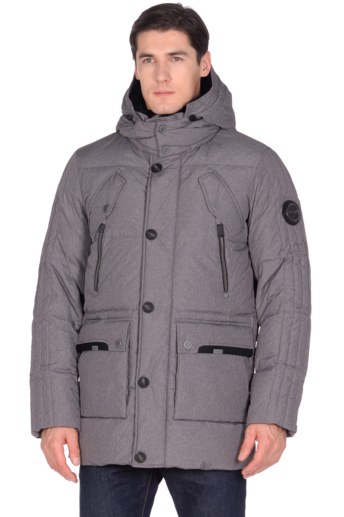 

Куртка мужская Baon B509536 серая XXL