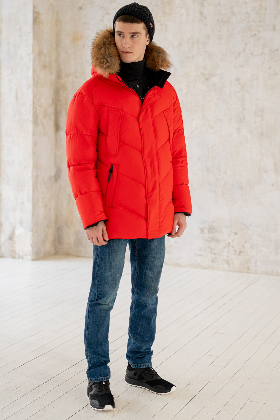 

Куртка мужская Baon B509550 белая 3XL, B509550