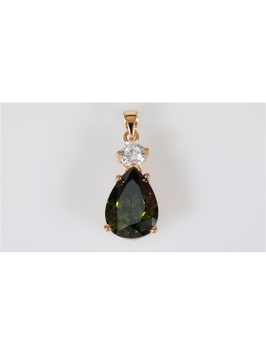 

Кулон из бижутерного сплава Lotus Jewelry 3019P-33pd, перидот, 3019P-33pd