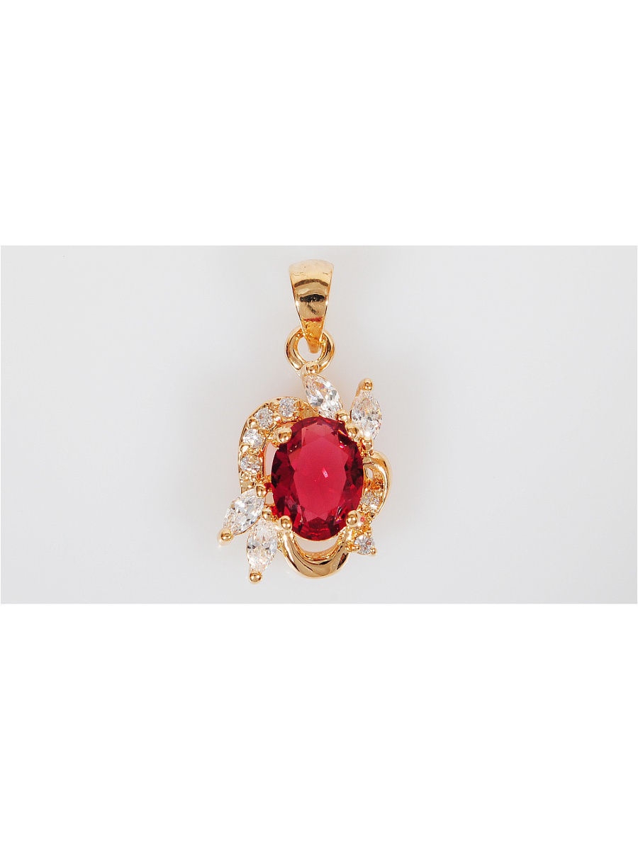 

Кулон из бижутерного сплава Lotus Jewelry 3023P-02Rc, корунд, 3023P-02Rc