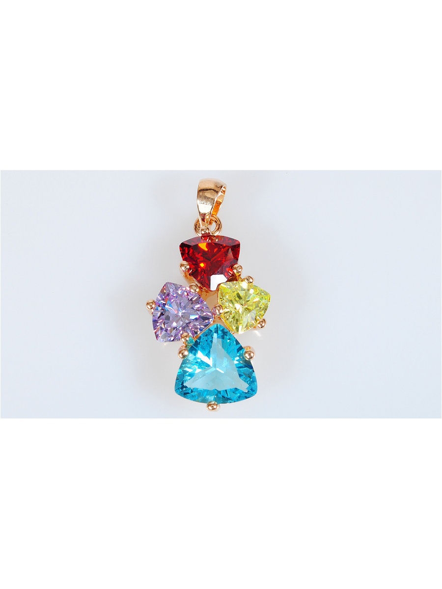 

Кулон из бижутерного сплава Lotus Jewelry 3023P-21mix, фианит, 3023P-21mix
