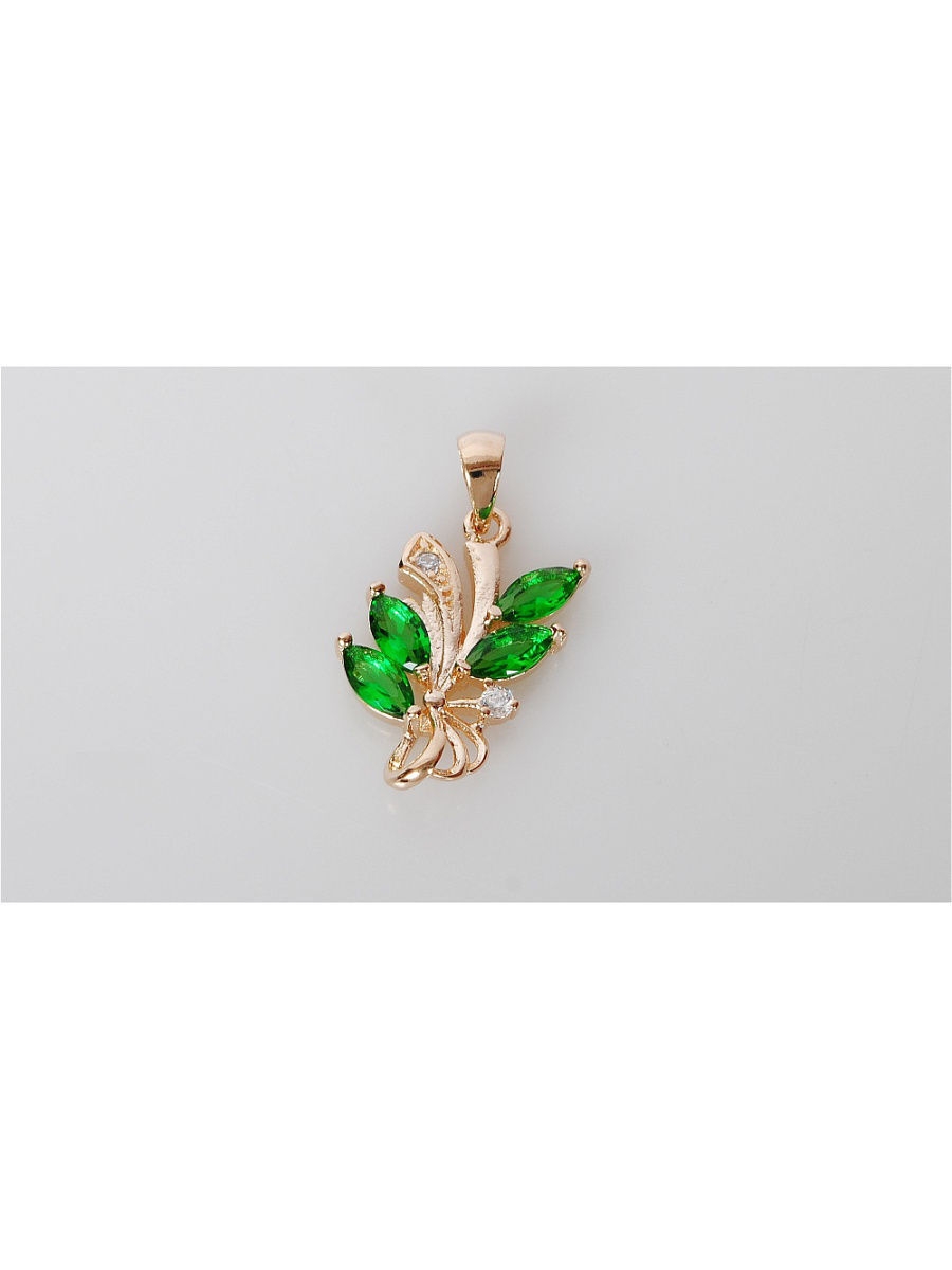 

Кулон из бижутерного сплава Lotus Jewelry 3027P-15Gcz, фианит, 3027P-15Gcz