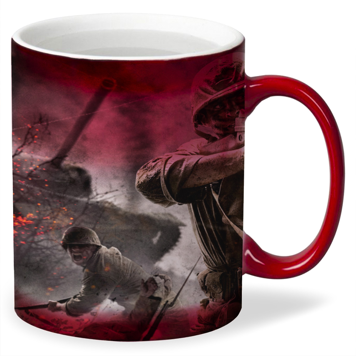 

Кружка CoolPodarok call of duty 5 world at war Солдаты в бою Юрость Выстрелы