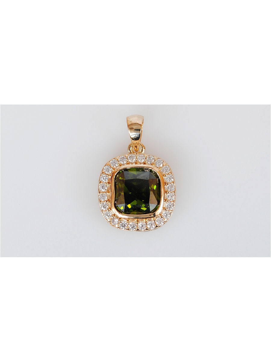 

Кулон из бижутерного сплава Lotus Jewelry 3031P-08pd, перидот, 3031P-08pd