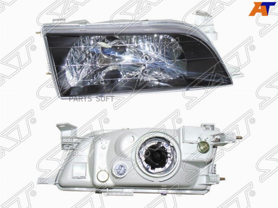 

SAT Фара TOYOTA COROLLA 97-02 RH черный хрусталь
