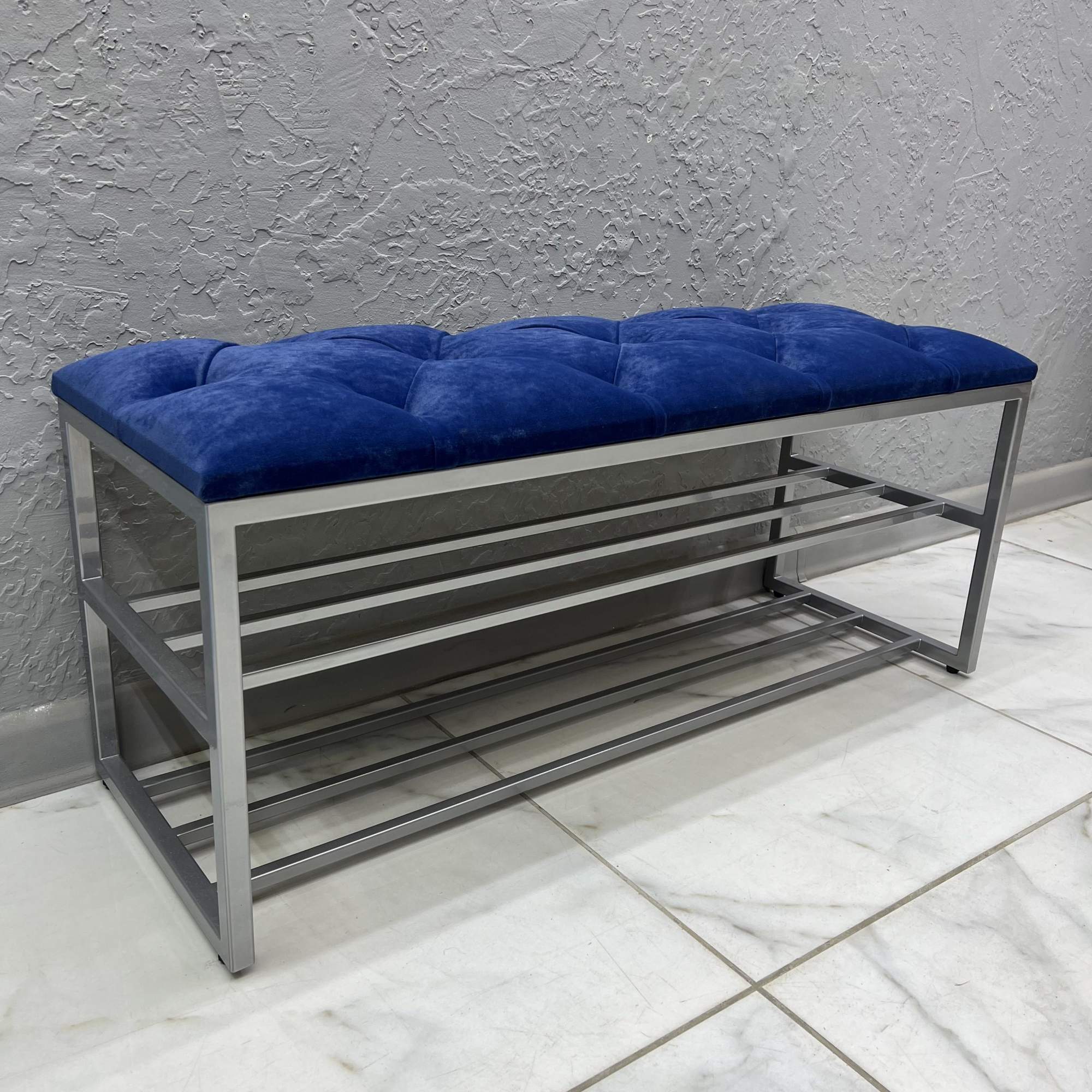 

Банкетка-обувница STEEL MEBEL БПХ-К5, синий