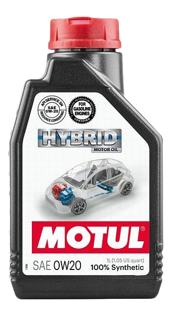 

Масло моторное Motul Hybrid 0W-20 синтетическое 1 л 107141 1шт