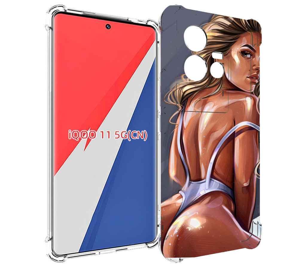 

Чехол MyPads craigos-art для Vivo iQOO 11, Прозрачный, Tocco