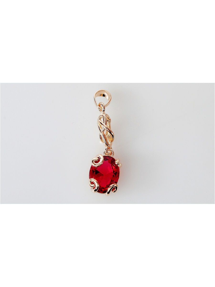 

Кулон из бижутерного сплава Lotus Jewelry 3037P-17RC, корунд, 3037P-17RC