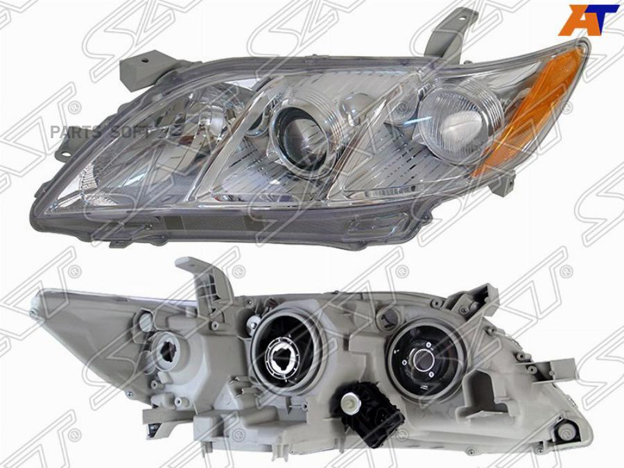 

SAT Фара TOYOTA CAMRY 06-09 LH желтый габарит с электрокорректором