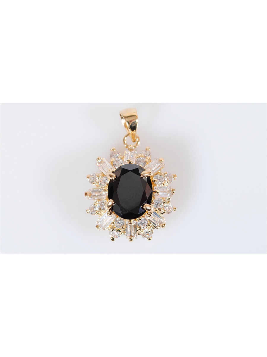 

Кулон из бижутерного сплава Lotus Jewelry 141P-40Bcz, фианит, 141P-40Bcz