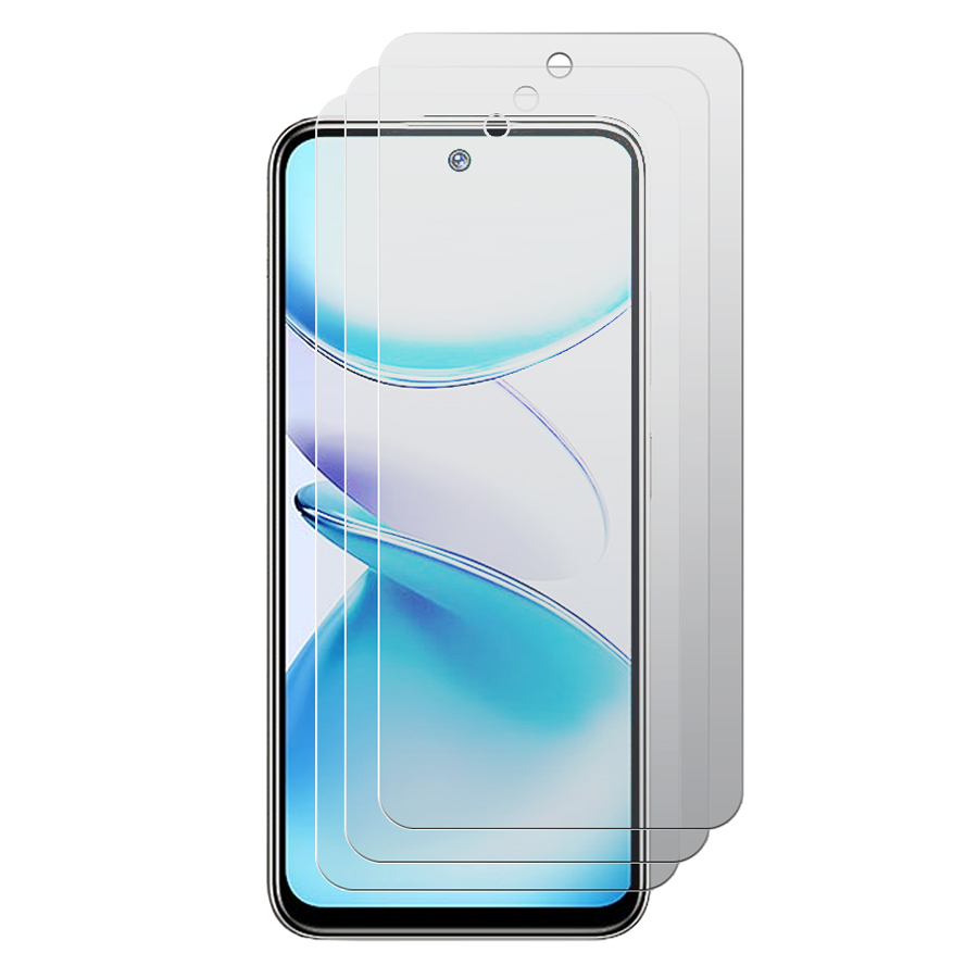 

Комплект из 3-х защитных гибридных стекол МАТОВЫХ Krutoff для INFINIX Smart 9