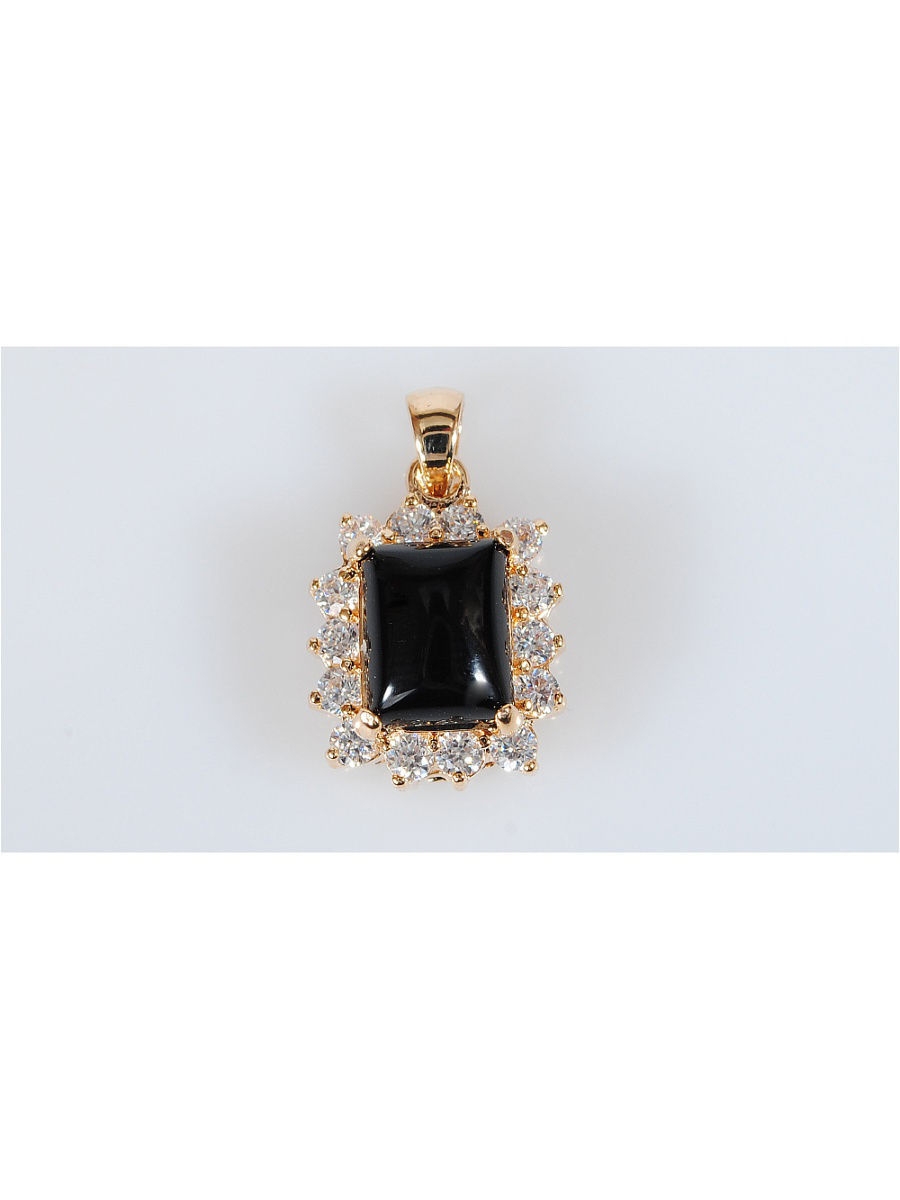 

Кулон из бижутерного сплава Lotus Jewelry 24P-014on, оникс, 24P-014on