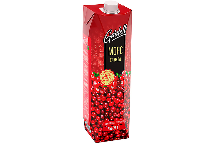 

Морс клюква GARDELLI 1л/12